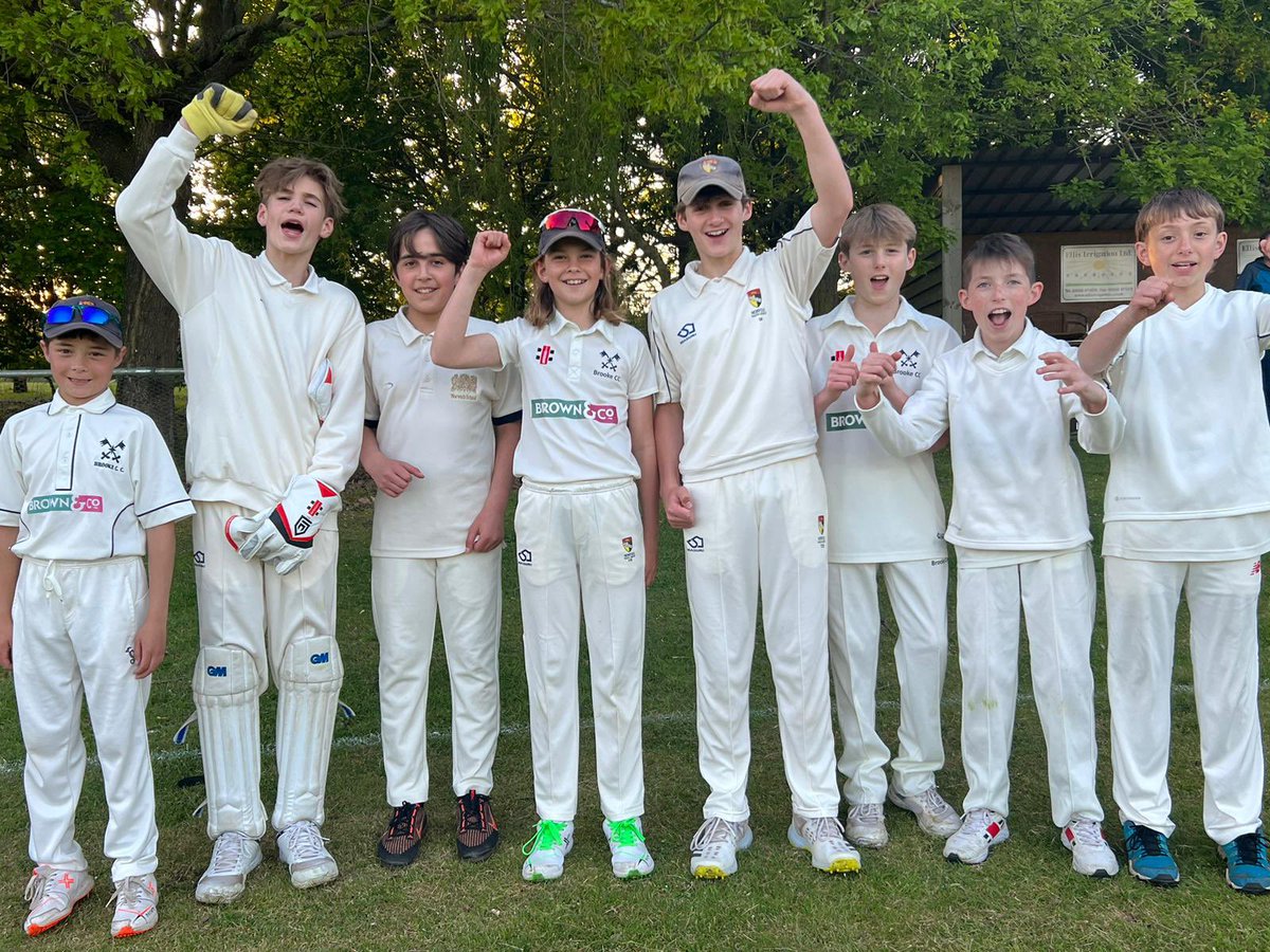 Great win tonight for the U13 boys.  We posted an impressive 147/2, restricting H &amp;TV to 42ao. 

Tom and Kit both retiring not out having reached their 40.  Finley getting 3 for 9 off two overs.  Also a mention for Ahmed who bowled a wicket maiden in his first ever match for us.