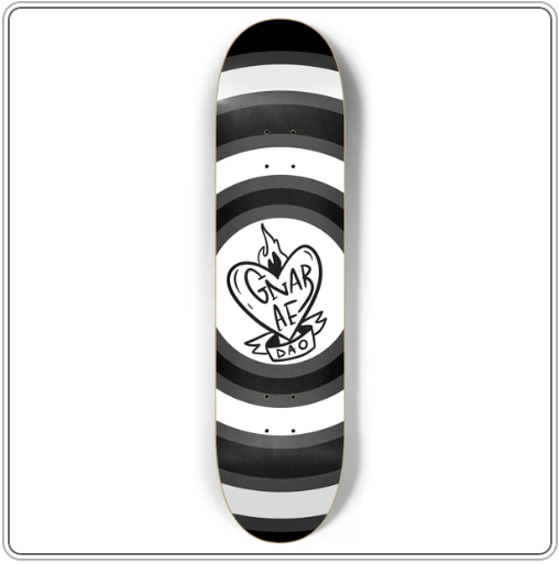 Gnar_AF_Goods's tweet photo. Fresh drop in our Shopify store!  Shred it up and rep #GnarAF with this custom skateboard!!  Link in reply, #LFGnar! https://t.co/rmYAtcF61q