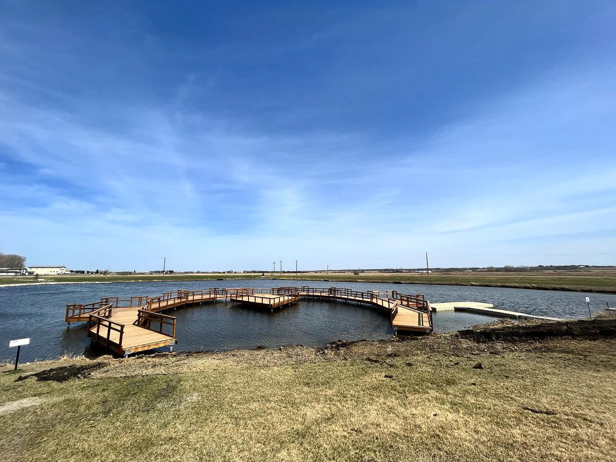 This Saturday, we'll be celebrating the Grand Opening of the doc at the Lacombe Fish and Game Association's annual Kid's Can Catch Day. Gather your family and friends and join us at the Len Thompson Pond in Lacombe. 
#ExperienceLacombe
📷 Len Thompson &amp; Northern King Lures