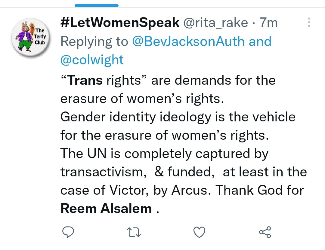 fionapettit71's tweet photo. It's depressing seeing #Women fighting #pseudoscientific term #ParentalAlienation supporting @UNSRVAW
She's trying to stop 👇 #TransRightsAreHumanRights
https://t.co/SHxJtc4zy2
@BernardDurkanTD you quoted her in @IrishTimes 👇
https://t.co/9nm3vIqK9b
#FactsMatter #NoHate https://t.co/QeSJ3CYgvZ