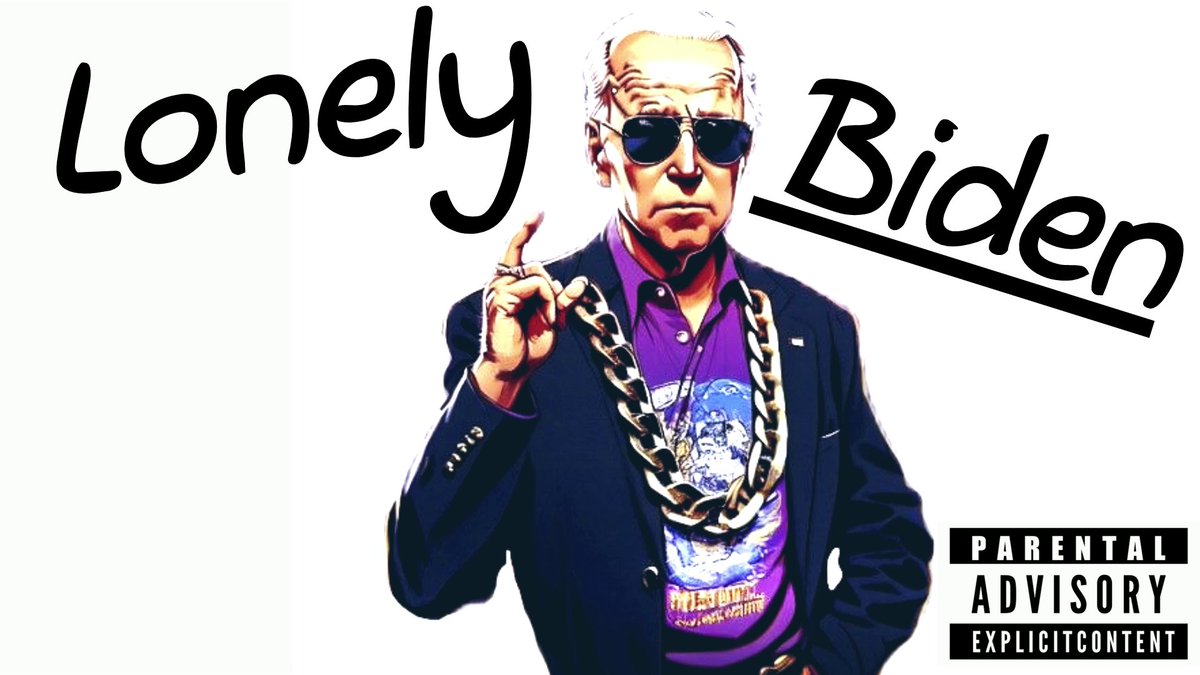 Hodlstrong1's tweet photo. I have uploaded atleast one video to youtube daily for the last 2 months. Lately, I've been having fun playing around with different Ai tools to produce short Ai music video\ai covers.
After the Donald Trump video, I figured I needed A biden.
Joe biden- Lonely
Link below👇 https://t.co/vDvnelPtPw