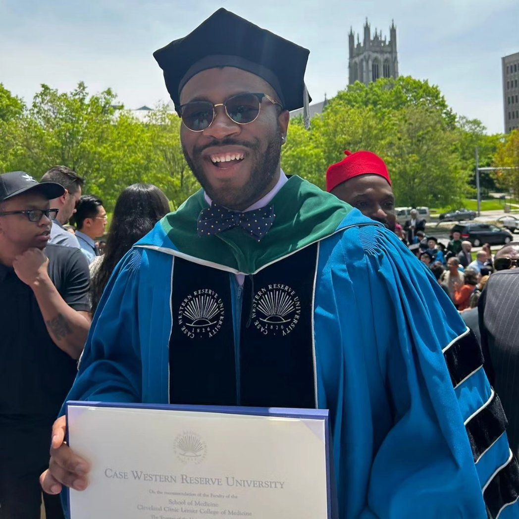Officially Dr. Anthony Onuzuruike, MD

#MedTwitter @CleClinicLCM <a href="/CWRUSOM/">CWRU School of Medicine</a>