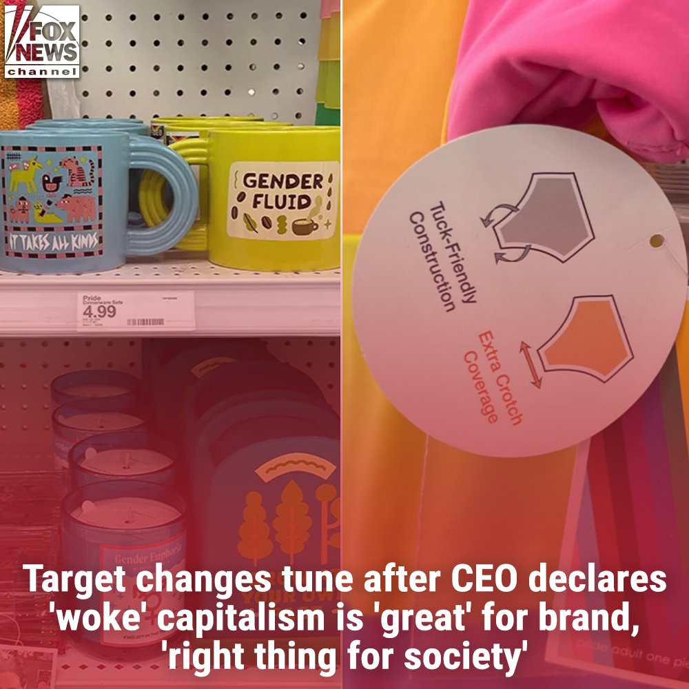 Target CEO says woke capitalism 'great' for their brand and 'the right  thing for society