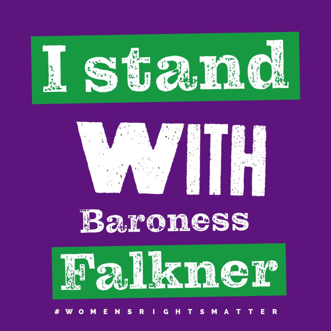 #IStandWithBaronessFalkner