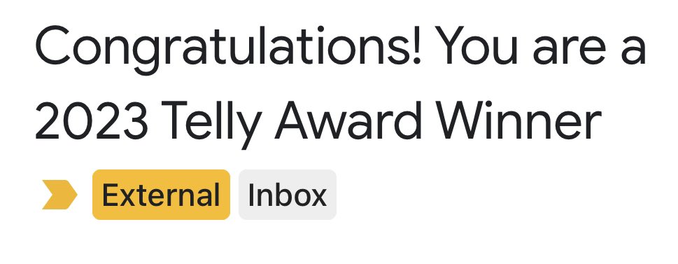 The Astra Awards tweet media