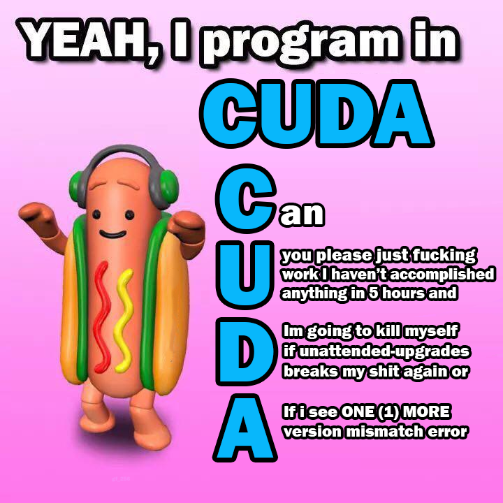 gf_256's tweet photo. cuda https://t.co/FHup8uJTOO