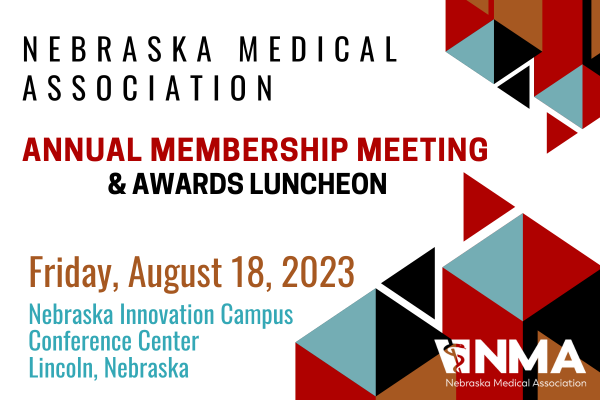 📢 Registration is now open for the 2023 NMA Annual Membership Meeting in Lincoln! 🎉 🗓️ Date: Friday, August 18, 2023 📍 Location: Nebraska Innovation Campus Conference Center 🌐 Visit nebmed.org/annual-members… for details. #NMAAnnualMeeting #LincolnBound #PhysicianAdvocacy