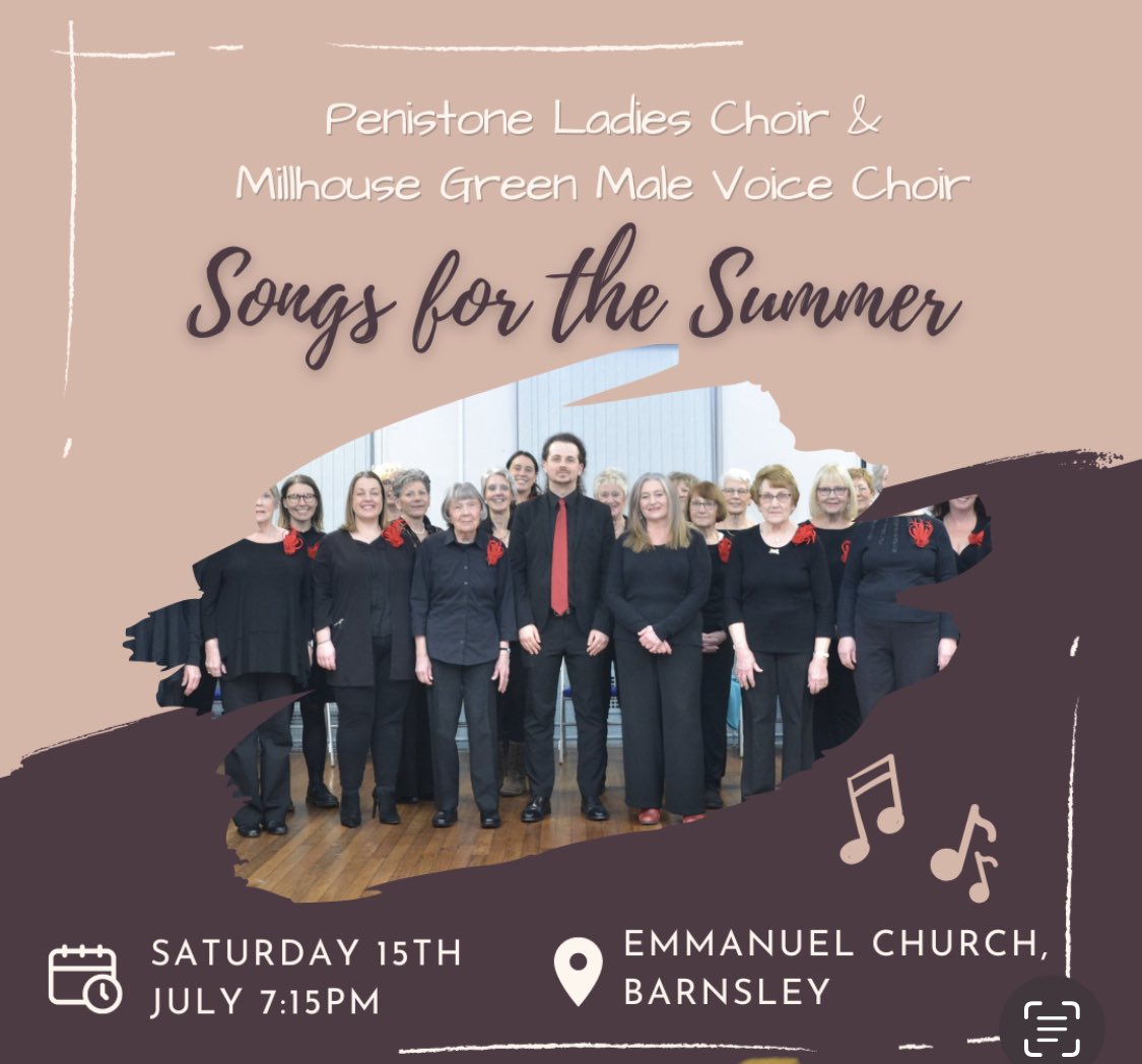 millhouse_green's tweet photo. We are really looking forward to performing with @PChoirLadies on the 15th July. #getitinyourdiaries 
Ticket info to follow soon…. Watch this space https://t.co/rj0OiaLf58