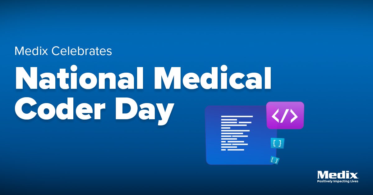 medixteam's tweet image. We&apos;re celebrating #NationalMedicalCoderDay today. We&apos;ve had the chance to place so many coders in critical positions and we know the meaningful impact they make on claims, billing, and revenue. On behalf of all of us at Medix, thank you!