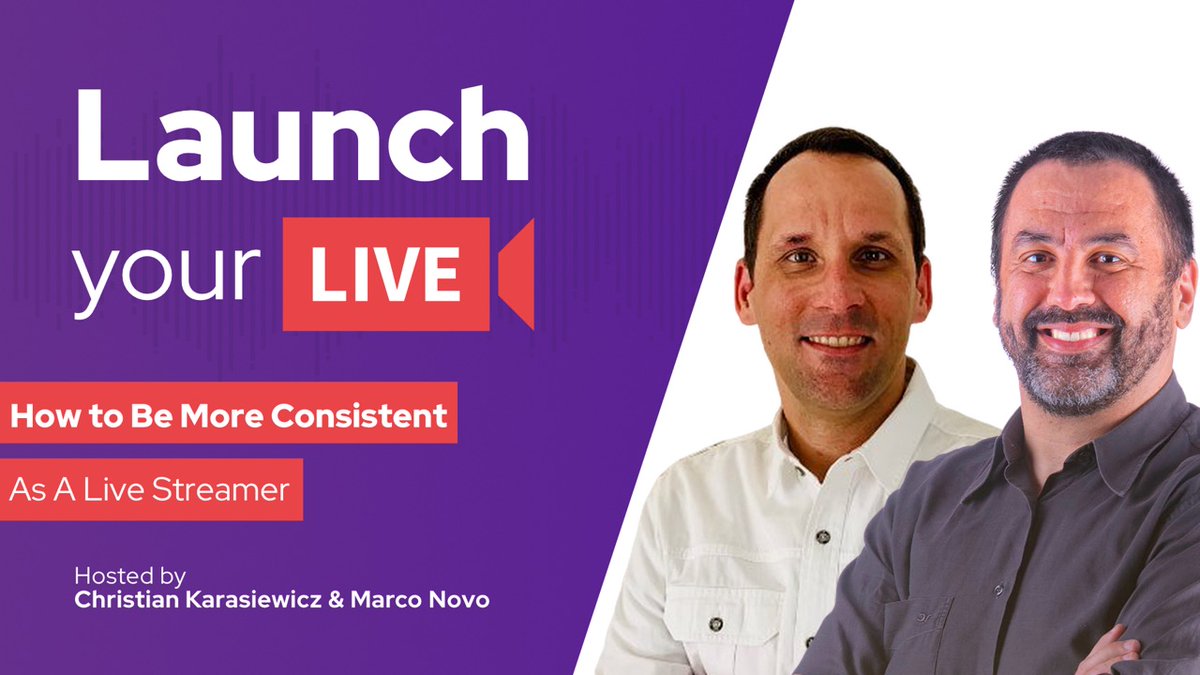 ckroks's tweet image. 5 ways to be more consistent as a live streamer on the @LaunchYourLive show.

#LiveStreamingTips #AmazonLive

 launchyour.live/ep93?utm_sourc…