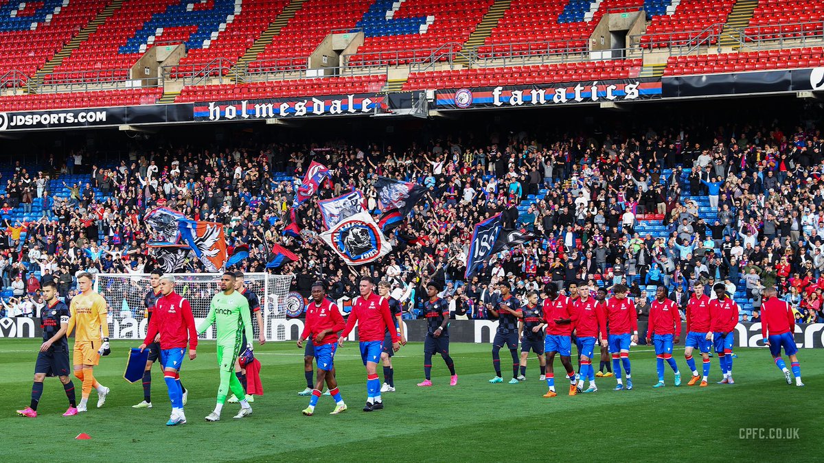 CPFC's tweet photo. 5,941 inside Selhurst. 

Thank you to everyone that supported the lads tonight, a moment they'll never forget. Palace. 🙌

#CPFC | @CPFCAcademy https://t.co/y0qx6xRclN