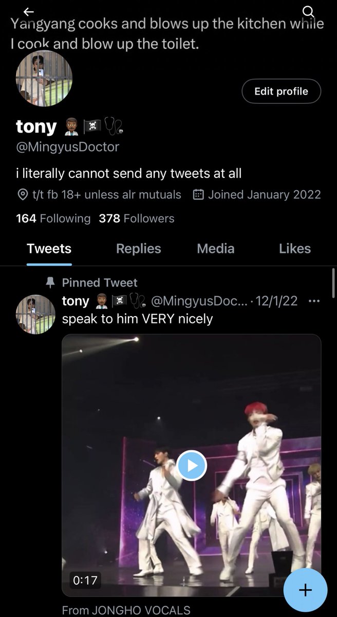MingyusDoctor2's tweet photo. I CANNOT TWEET FROM MINGYUSDOCTOR…PLEASE RT TO HELP ME FIND MY MOOTS HERE FUCK YOU €|_0|\| https://t.co/XosW3y0Qin