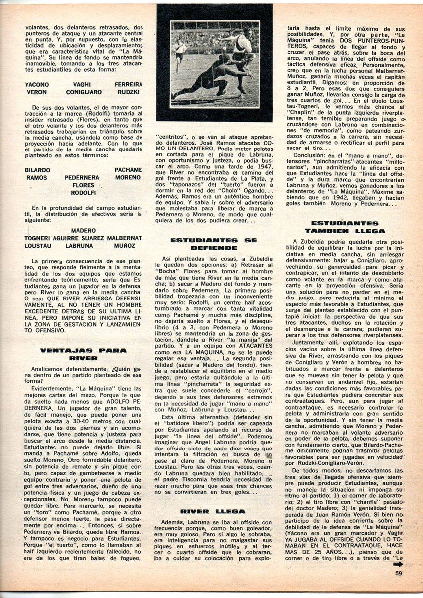 1969 y Juvenal se pregunta
¿QUIÉN GANARÍA: 'LA MAQUINA' O ESTUDIANTES?