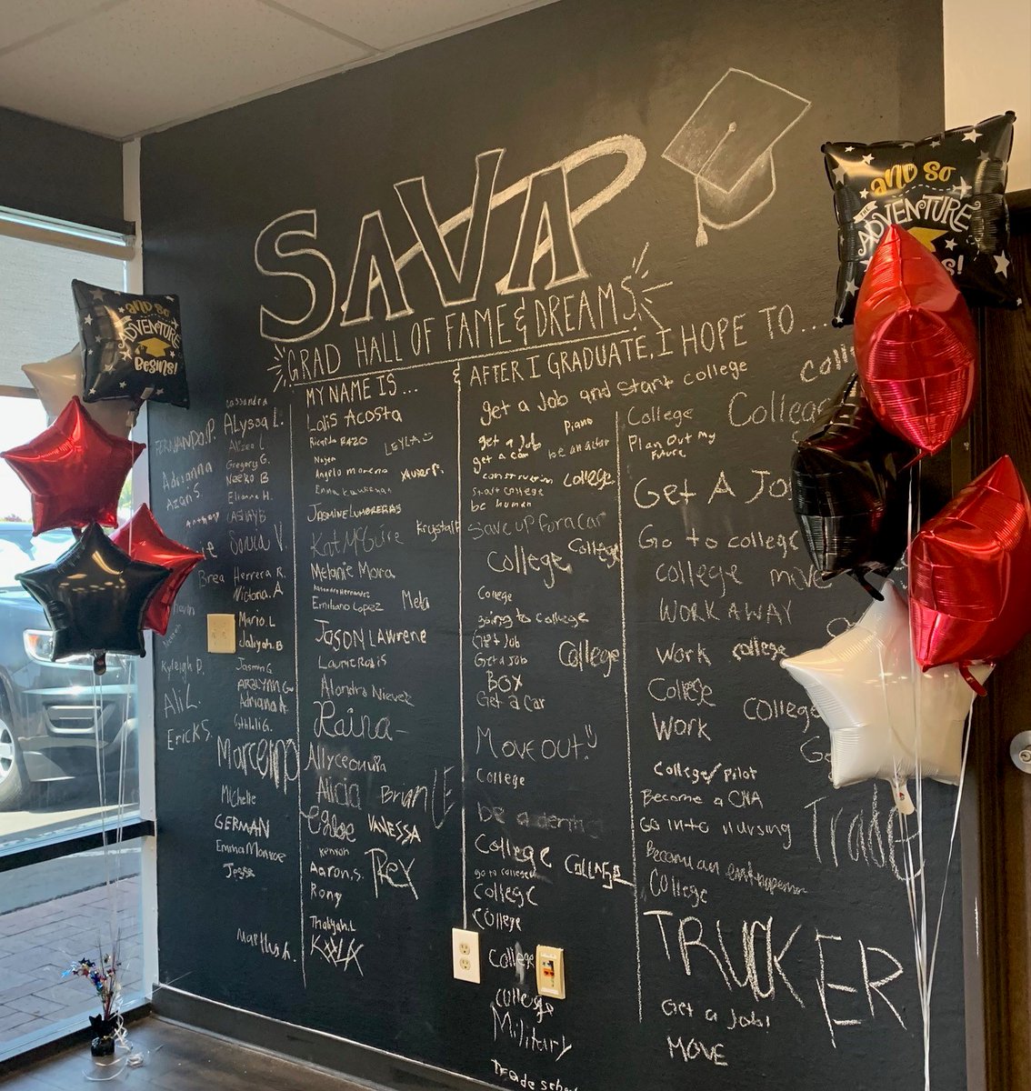 SAVA_Charter's tweet image. SAVA Power Inn had a blast celebrating our seniors today! Let&apos;s go class of 2023! #savacharter #gcccharters #graduatingclassof2023 #seniors #loveteachguide @gcc_charters @nashandproper @smoothiepatrol @thecallejerosgrill