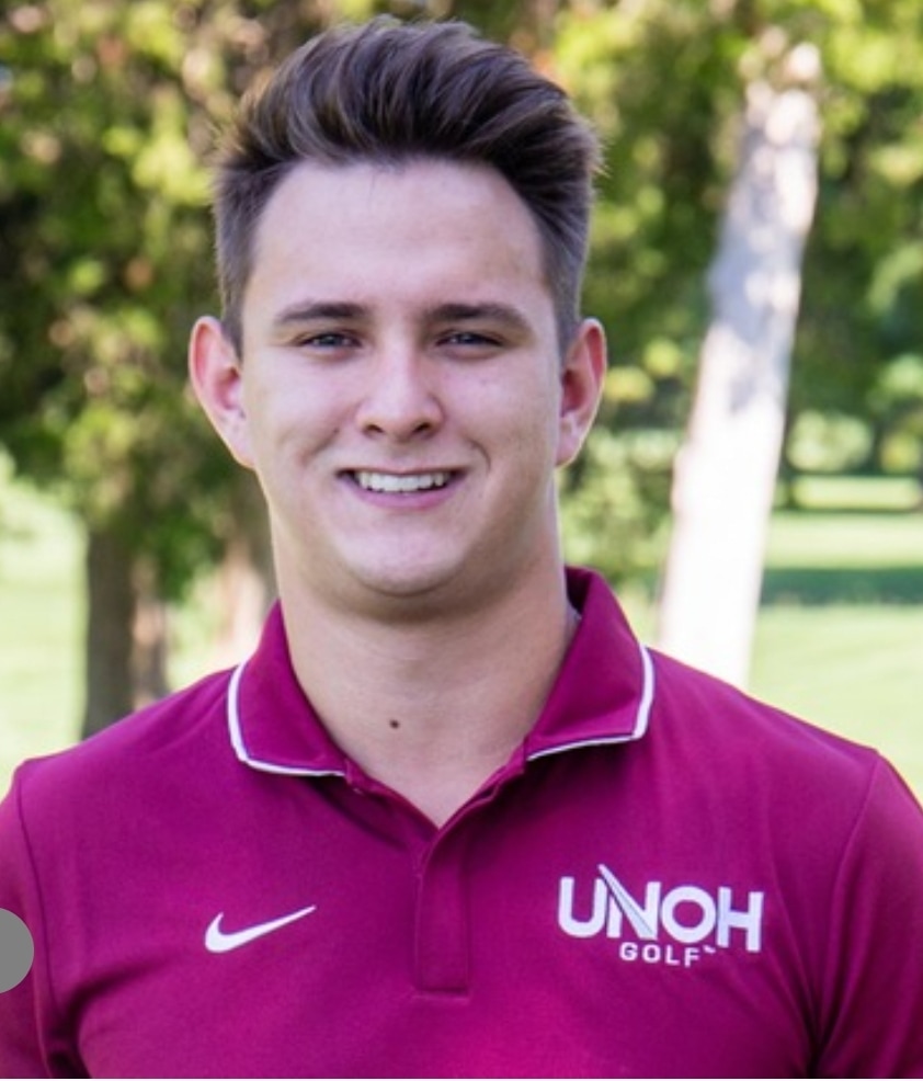 UNOH_mensgolf's tweet photo. Congratulations to Noah Honinger earning the 2022-23 Daktronics NAIA Men's Golf Scholar Athlete Award.... #WinningintheClassroom https://t.co/SCc9kKud8V