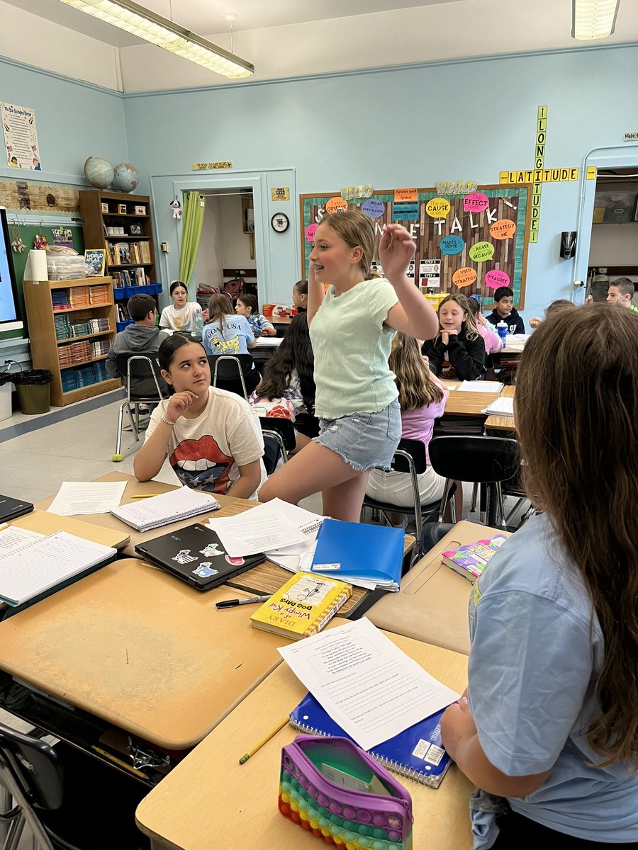 RDAulisa's tweet photo. Lots of 5th grade fun playing “Anything Goes” to kick off our Government unit. Why we need rules!  @MitchBickman @DianeProvvido @OSchoolsPR @Mastrande_Oside https://t.co/uoo7mbyZjp