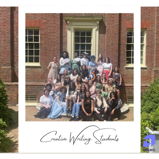 Creative Writing students traveled to downtown Annapolis to take a tour of the Hammond Harwood House, learned some history, and had tea in the stunning gardens of Hammond Harwood House this past April! #creativewritingstudents #creativewriting  #artmagnets #aacps #createyourwayup