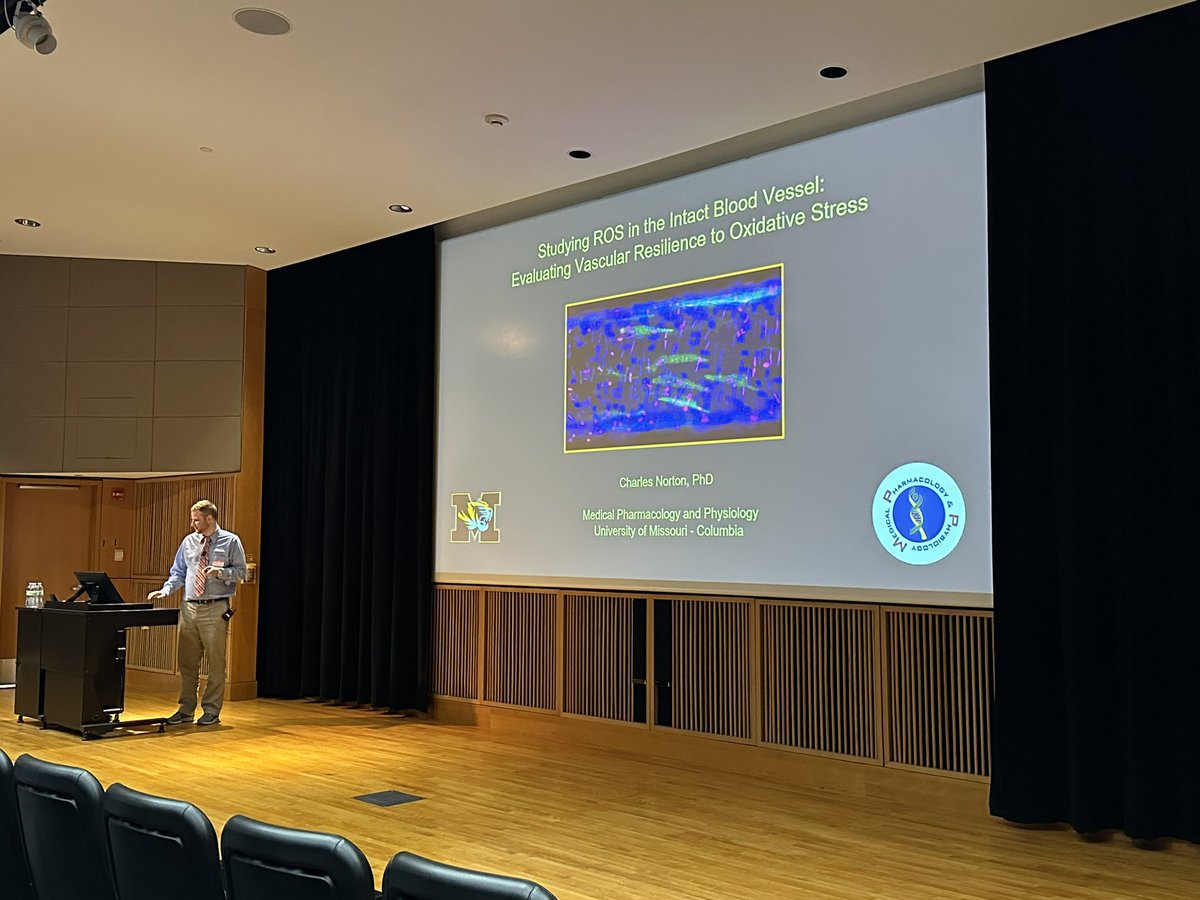 IPGMissouri (@ipgmissouri) on Twitter photo ROS is universal across all organisms, not just plants! Dr. Charles Norton from <a href="/mumedicine/">MU School of Medicine</a> describes his research on how ROS affects smooth muscle cells (type of cell in blood vessels). #IPG2023 ROS is universal across all organisms, not just plants! Dr. Charles Norton from <a href="/mumedicine/">MU School of Medicine</a> describes his research on how ROS affects smooth muscle cells (type of cell in blood vessels). #IPG2023
