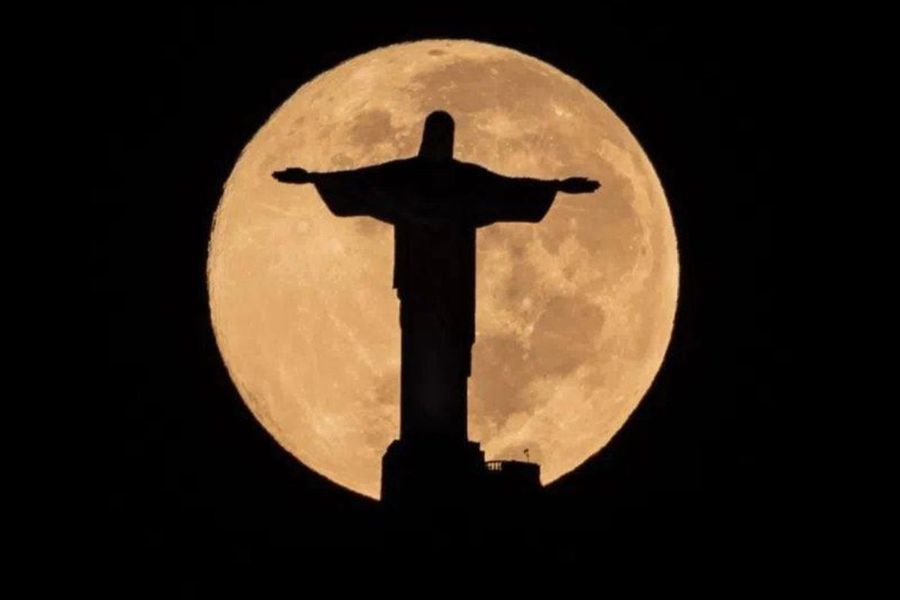 El Cristo Redentor apaga sus luces en Solidaridad con Vinicius Jr 🇧🇷🤍