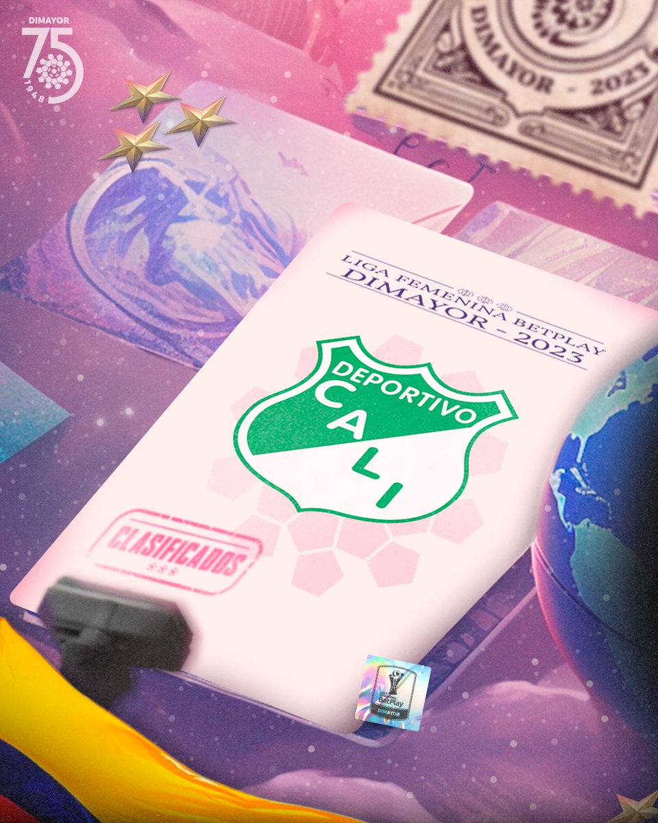 ¡Se suben las 'Azucareras' 🟢⚪! 

Felicitamos a <a href="/CaliFemenino/">Deportivo Cali Femenino</a> por la clasificación a la fase de Cuartos de final de la #LigaFemeninaBetPlayDIMAYOR 2023.

¡Listas para continuar! 💥🌠
