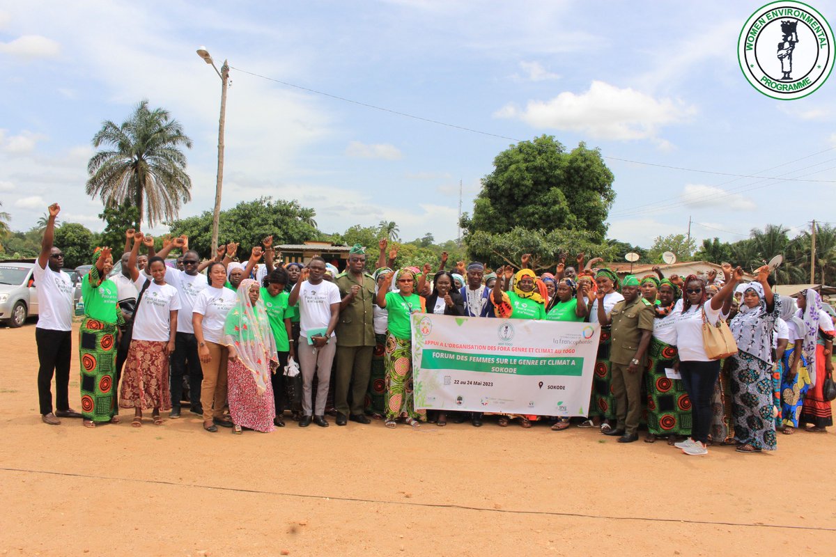 WepTogo's tweet photo. A la veille de la campagne nationale de reboisement 2023 , Nous avons procédé au lancement officiel des fora des femmes et jeunes sur le genre et climat au Togo
@WEP-TOGO @OIFrancophonie @MERF_Togo @Genre_Climat
@ODD @CDN https://t.co/6YZqqJ6kyX