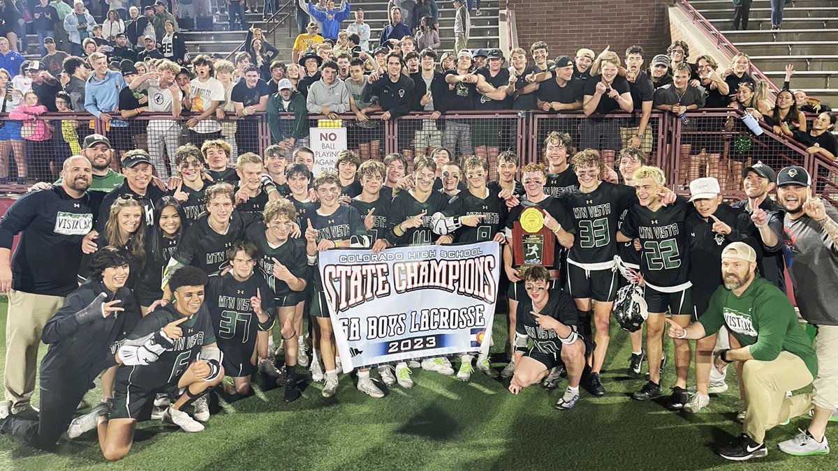 Vista_lacrosse's tweet image. So proud of this group. Never faltered even down 4-1. Bunch of dawgs now State Champs