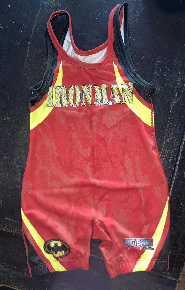 EASTONMAC24's tweet photo. Got my Ironman singlet in the mail today…thanks @BigBashW 🔥 https://t.co/0GQjfZ5unp