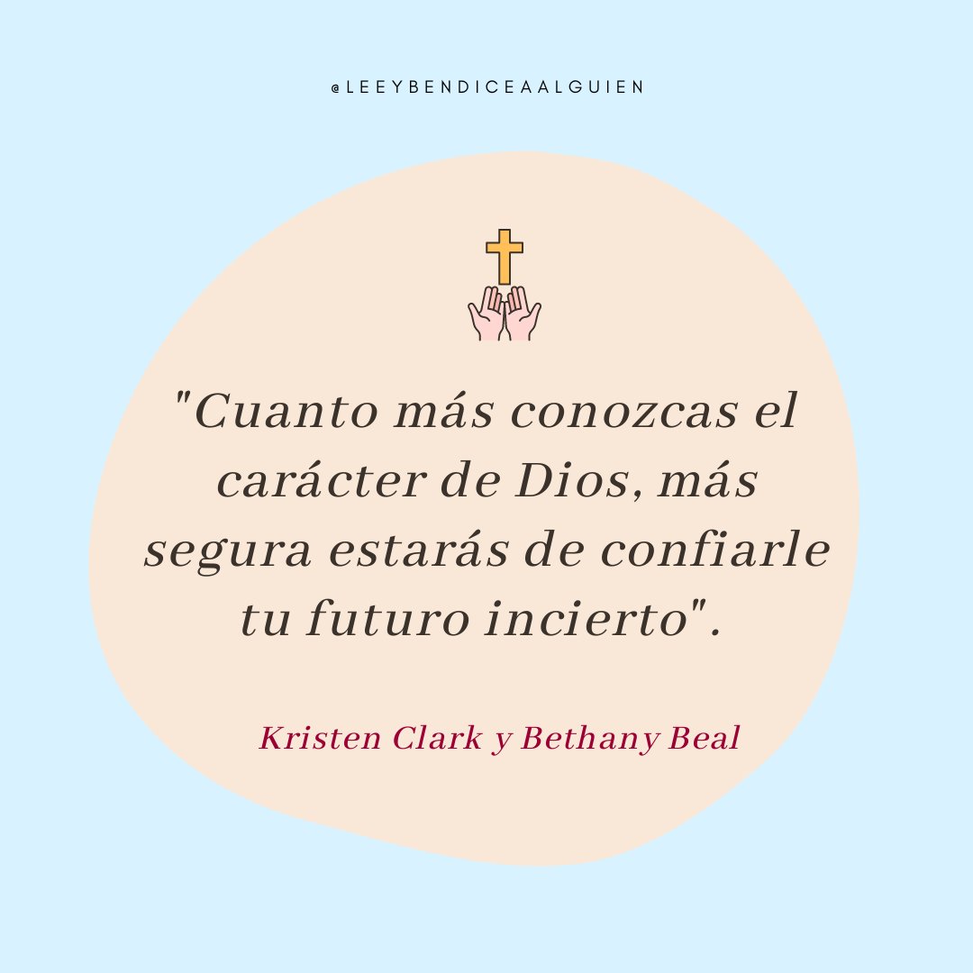 leeybendice's tweet photo. "La vida es inesperada. Necesitamos gracia para este viaje. Pero, más que nada, necesitamos la esperanza del evangelio". 🤍

– Kristen Clark y Bethany Beal
Libro: Esto no estaba en los planes https://t.co/G3cp3znQat