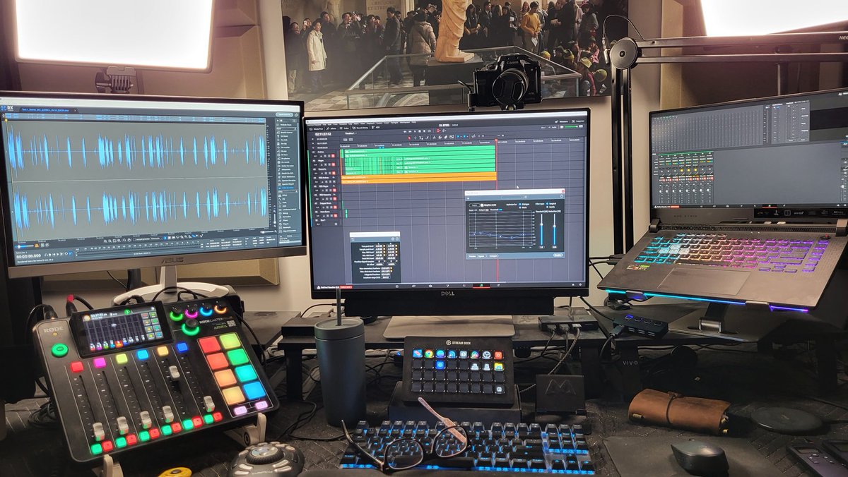 RobKristjansson's tweet photo. I'm in mix 'n' master mode.
#podcastaudio #podcastengineer #podcastaudioengineer #podcastproducer #podcastproduction #mixandmaster #audioengineer https://t.co/8FNp5fCDBv
