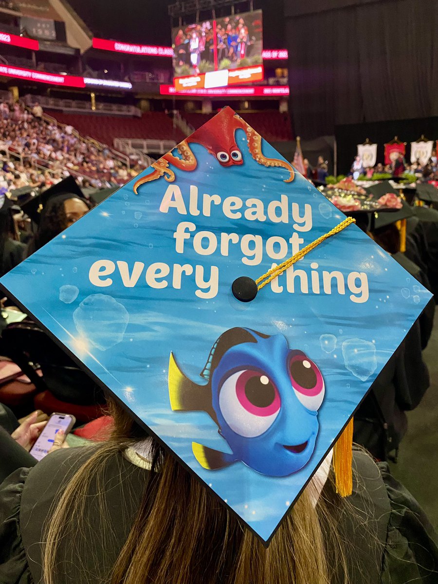 montclairstateu's tweet photo. Check out a few of our favorite decorated caps from our @CHSS_MSU, School of Nursing, & University College graduates! ππ
#GradCaps | #MontclairStateGrad https://t.co/BA9bmiC7q1