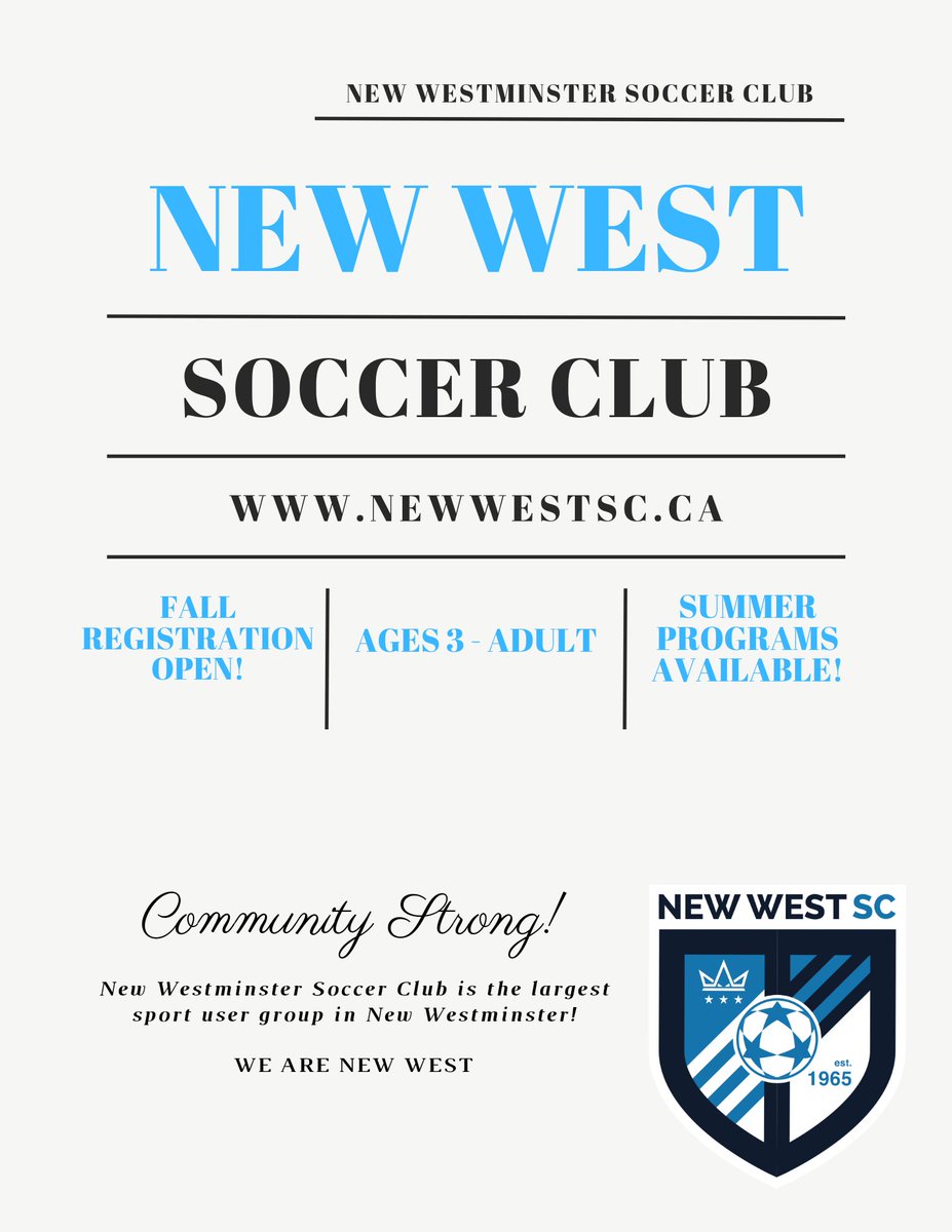 New West Soccer Club tweet media