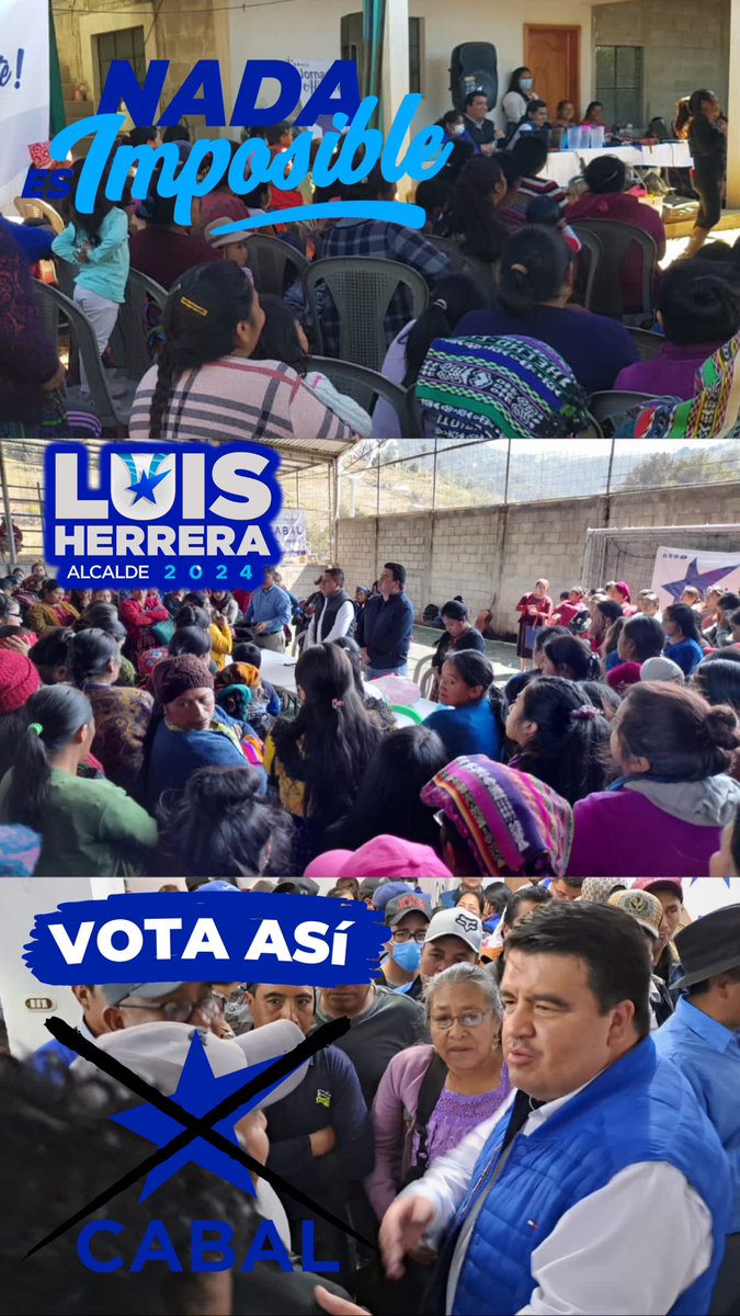 Cabal_Toto's tweet photo. ¡ NADA ES IMPOSIBLE !
Luis Alfredo Herrera Amado es #GenteCabal y sigue comprometido con el beneficio de nuestro municipio. Su propósito es seguir trabajando por el desarrollo de nuestro municipio para seguir avanzando día a día.
#LuisHerreraAlcalde
#TitoDiputado
#NadaEsImposible https://t.co/L9XC0TOgeU