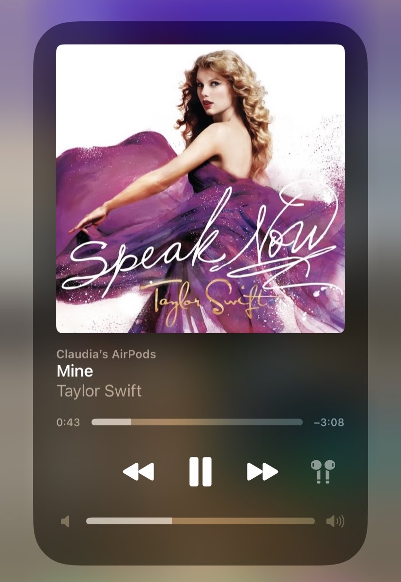 clau_inthecloud's tweet photo. Can’t wait for Mine Taylor’s Version 🙃🙃🙃 https://t.co/YeyOJ3isCR