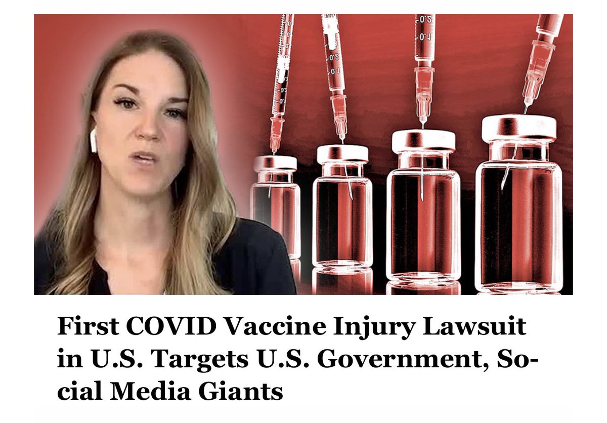 The first COVID Vaccine injury lawsuit in the U.S. was filed yesterday.

Defendants include Joe Biden and top-ranking White House officials, the Centers for Disease Control and Prevention, and the U.S. Department of Homeland Security.

“In a lawsuit filed Monday, the plaintiffs…