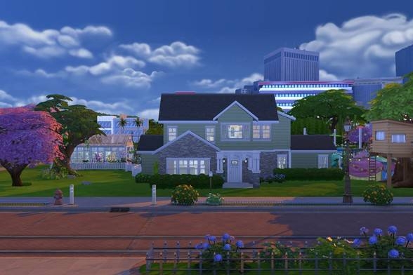 ShowGirl_Morg's tweet photo. I just shared the PlayLive Family Home Lot on #TheSims4 Gallery! @lilsimsie #simsieplaylive challenge to raise money for @stjude https://t.co/ijIEHUQSTs