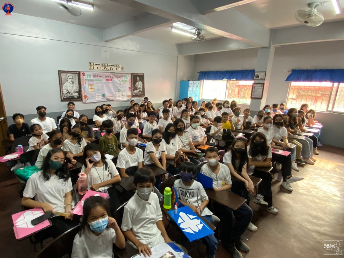 tarce177's tweet photo. Noong nakaraang Linggo, ika-21 ng Mayo, matagumpay na naganap ang Orientation para sa bagong batch ng Escuelas De Tarcisio ngayong taon.
"The Lord be Adored - FOREVER!"
#tat177 #tarce177 #TarcisianAdorersTurno177 | #EDT2023 #Batch19 https://t.co/AarCFGgkoA