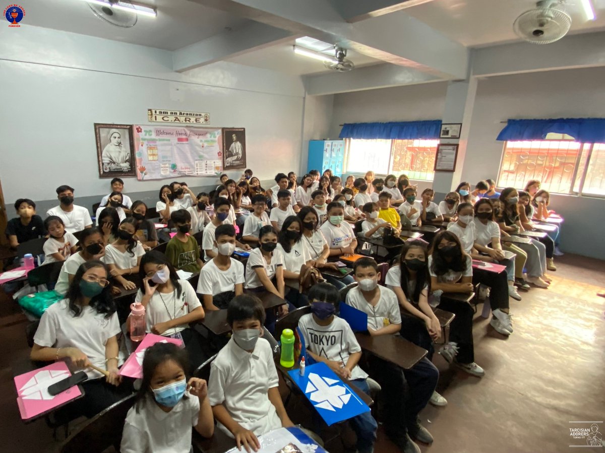 tarce177's tweet photo. Noong nakaraang Linggo, ika-21 ng Mayo, matagumpay na naganap ang Orientation para sa bagong batch ng Escuelas De Tarcisio ngayong taon.
"The Lord be Adored - FOREVER!"
#tat177 #tarce177 #TarcisianAdorersTurno177 | #EDT2023 #Batch19 https://t.co/AarCFGgkoA