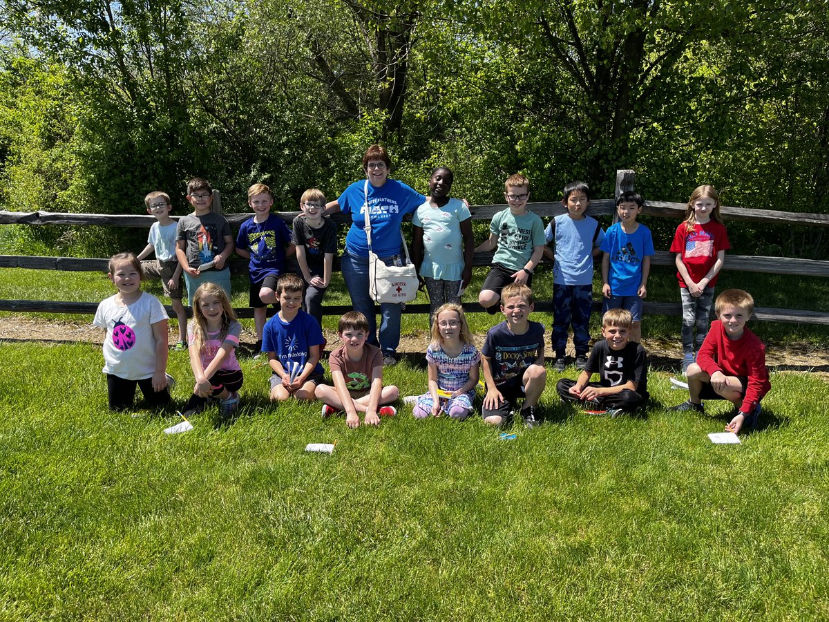 More photos from our recent hike! ⁦<a href="/AESPanthers/">Aboite Elementary</a>⁩ #inspiredbynature