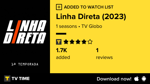 donnasherdan's tweet photo. I've just started following Linha Direta (2023) https://t.co/2YwDurRQTq #tvtime https://t.co/m7bK1dwXlM