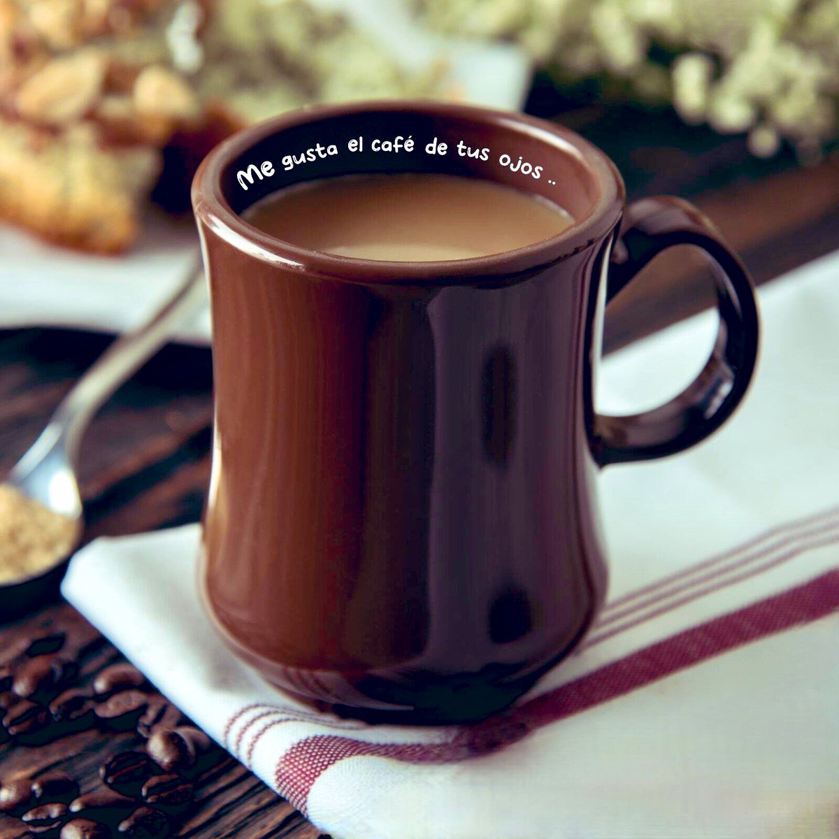 Louisagcia's tweet photo. - Y pensar que todo empezó con … 

           “ Te invitó un café ☕️ ”. 

#TardecitadeMartes 🎶☕️📚✍️#PersonasMagicas 💕 … https://t.co/lhwRA02R2Q