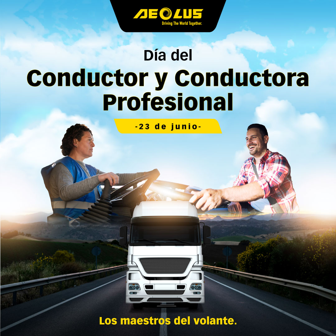 AeolusPeru's tweet photo. Para quienes tienen la misión de llevar diversos productos y sobre todo nuestras vidas hacia nuestro destino.
#DiaDelConductor #ConductorProfesional #ConductoraProfesional https://t.co/NjNjtGzIHU