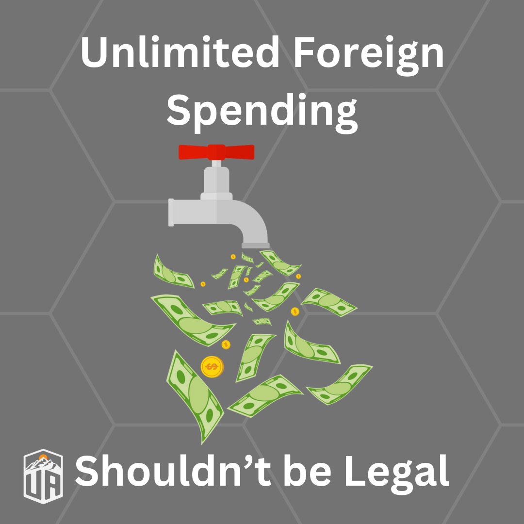UtahApproves's tweet photo. Unlimited foreign election spending through American corporations shouldn’t be legal. We’re here to change that. Donate today: https://t.co/QbDjArvmIy

#UtahApproves #HonestElections #ApprovalVoting https://t.co/542JYgx0Nm