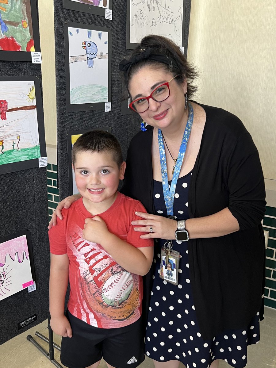 Thank you, Ms. Navarro! We loved seeing all of the student work at the Art Extravaganza tonight! We have some amazing talent at OHT! ⁦<a href="/NISDOHT/">Oak Hills Terrace ES</a>⁩