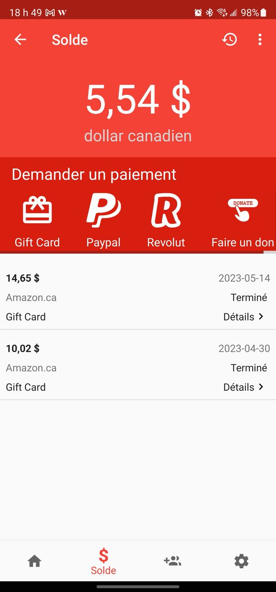 ZakLeBBQ's tweet photo. On est parti sur remplir des sondages chez nous.  

En plus, on obtient des crédits quand on réfère du monde.

Si vous voulez faire quelques dollars,  voici mon lien. 

 https://t.co/Ac9AbBD6jS https://t.co/76DkbJ73I9