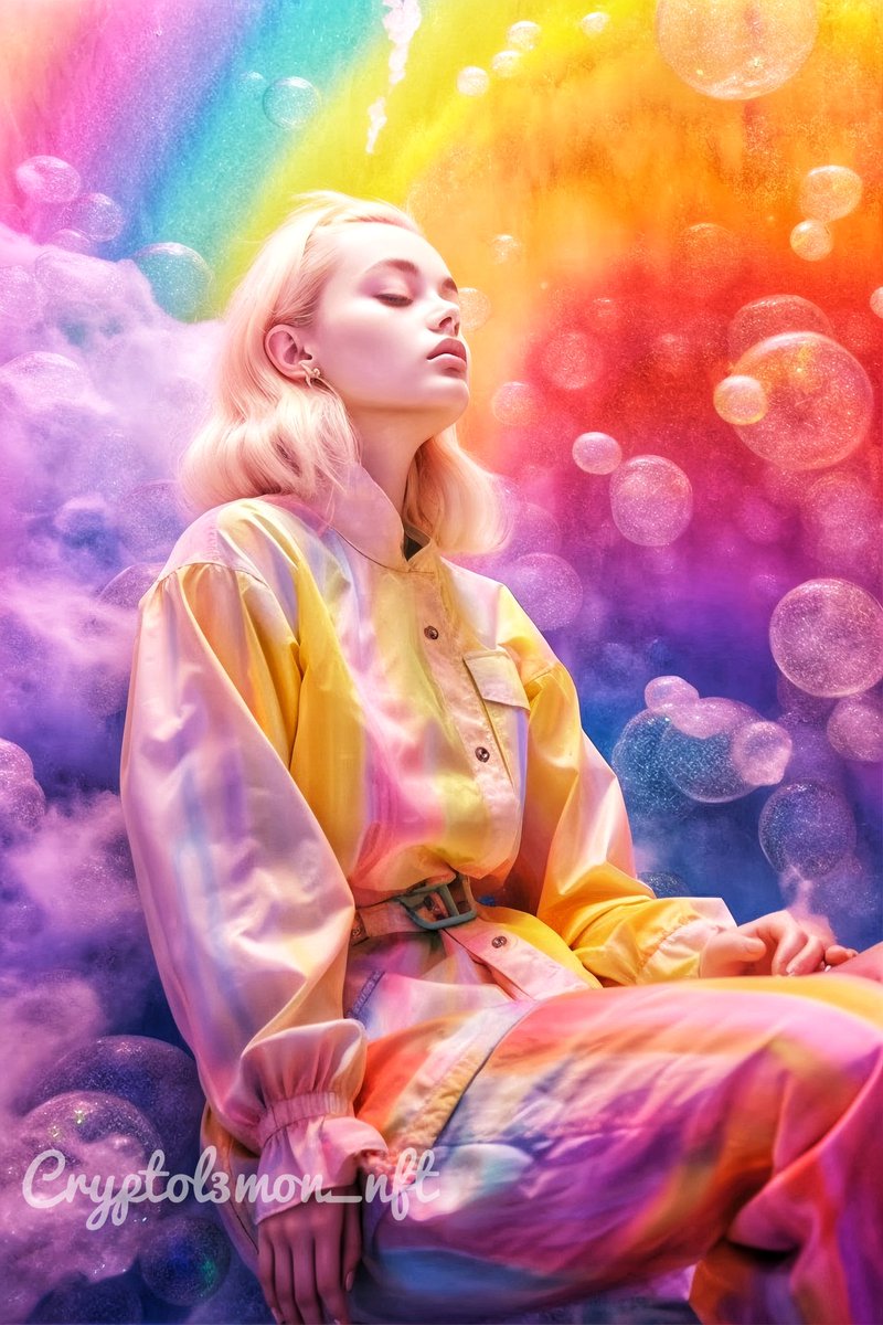 cryptol3mon_nft's tweet photo. 🤗 My #VAVortexRainbow #Pride2023 entry piece Open Edition Ended 🌈
Rainbow Dream 🌈
An edition was minted by @SUNMOON69065181 and @PinkcloudNFT ♥️
Thank you so much for your support 🫶🏻
https://t.co/TPSZD3s6pr https://t.co/U5T8CfSv4F