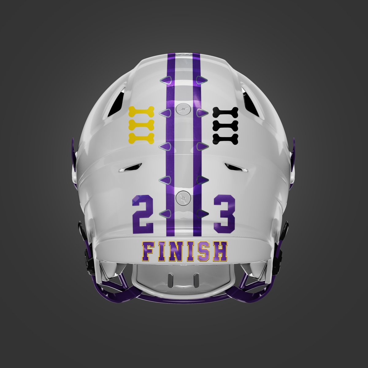 HelmetMissouri's tweet photo. 👀 new icy white lids for the Kearney Bulldogs this fall!
Purple chrome will be popping under the lights 💯
Huge thanks to @CoachMinnick for choosing @417helmets for another season!
#KMO #FINISH #BannersUp https://t.co/IS4HxsTbwe