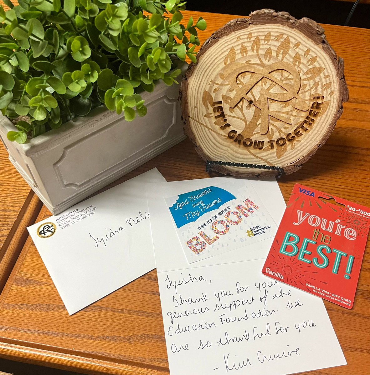 Tyisha Fletcher Nelson (@ty_nelson22) on Twitter photo I’m a winner! Thank you <a href="/RCISDFoundation/">RCISD Foundation</a>! Our <a href="/RoyseCityISD/">Royse City ISD</a> education foundation always finds a fun, creative way to give back. 😊 This is #RCISDJoy. #LetsGrowTogether I’m a winner! Thank you <a href="/RCISDFoundation/">RCISD Foundation</a>! Our <a href="/RoyseCityISD/">Royse City ISD</a> education foundation always finds a fun, creative way to give back. 😊 This is #RCISDJoy. #LetsGrowTogether