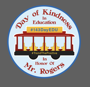 It's 143 Day. #kindness makes the world go round. podbean.com/ew/pb-bm4mk-14… #MisterRogers #podcast #bookclub #podernFamily