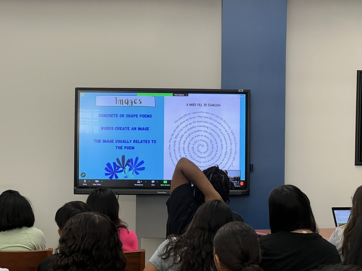 MrsWWT's tweet photo. We had an amazing time today @HopperMS @CyFairLibraries  had a virtual author visit! @jvlajasminne thanks so much for sharing your story with our Huskies! @CyFairISD @CyFairEdTech https://t.co/lwgytkjmsh