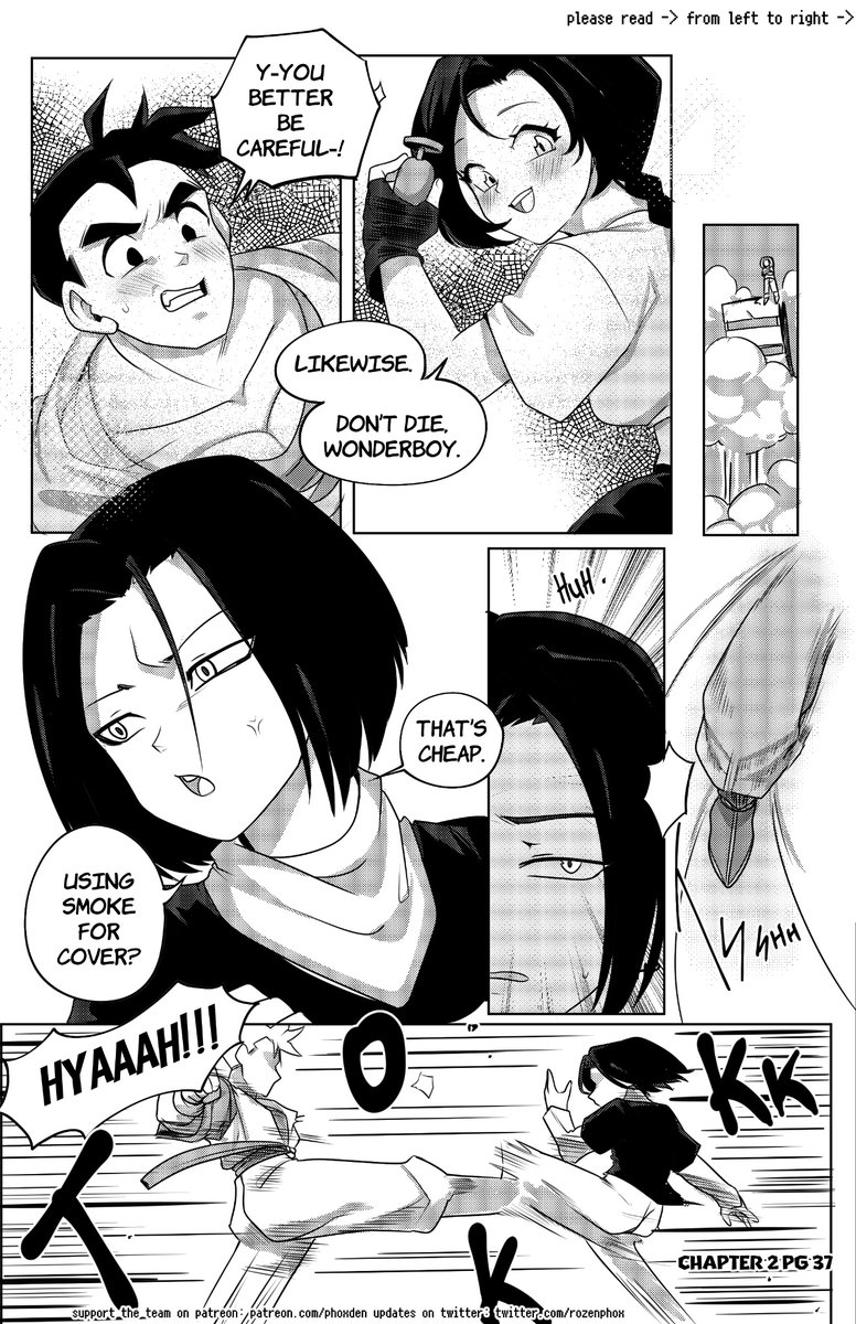 RozenPhox's tweet photo. [Temptation] Chapter 2 May update! It’ll be in a thread:

#dragonball - Gohan / Videl fancomic ❤️ https://t.co/II6eqYlaY6